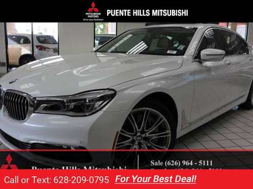 2016 BMW 750i M Sport Package sedan Alpine White for sale in City of Industry, CA