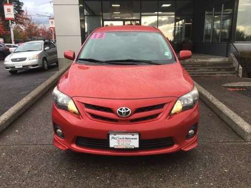 2013 Toyota Corolla 4dr Sdn Auto S Sedan - cars & trucks - by dealer... for sale in Vancouver, OR