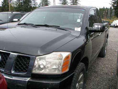 2006 Nissan Titan LE King Cab 4WD FFV - - by dealer for sale in Roy, WA