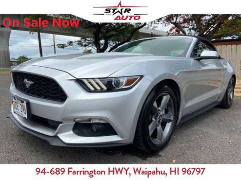 AUTO DEALS***2017 Ford Mustang V6 Convertible 2D*** - cars & trucks... for sale in Waipahu, HI