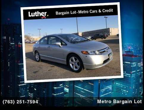 2008 Honda Civic Sdn EX - cars & trucks - by dealer - vehicle... for sale in brooklyn center, MN