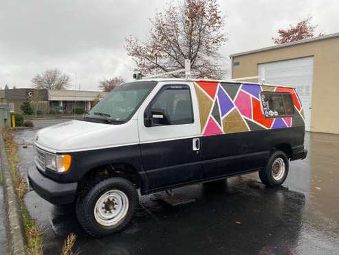 1996 Ford E250 van - project or for parts - cars & trucks - by owner... for sale in Bellingham, WA