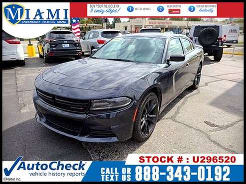 2018 Dodge Charger SXT SEDAN -EZ FINANCING -LOW DOWN! - cars &... for sale in Miami, MO