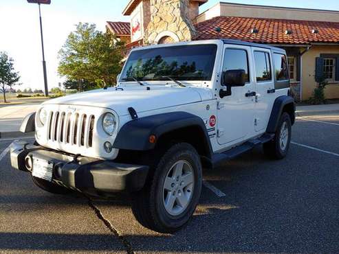 2016 JEEP WRANGLER UNLIMITED 4X4! ONLY 34,400 MILES HARD TOP MUST SEE for sale in Norman, TX
