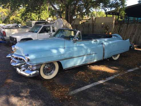 1953 Cadillac Series 62 Convertible-ROLLING ART !! - cars & trucks -... for sale in Sarasota, FL
