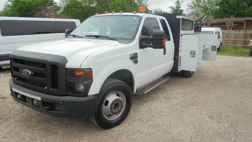 2008 Ford F-350 6 8 V-10 Utility Bed w/Keys - - by for sale in Lancaster, TX