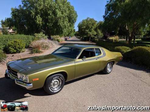 ▲1974 PLYMOUTH ROAD RUNNER *ONE OWNER* 57K ORIG.MILES/ 360 CI V8 AUTO for sale in San Luis Obispo, CA