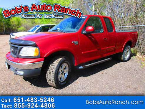 2001 Ford F-150 Supercab 139 Lariat 4WD - - by dealer for sale in Lino Lakes, MN