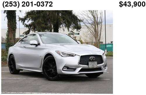 2020 Infiniti Q60 3 0t LUXE - - by dealer - vehicle for sale in Fife, WA