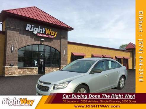 2016 Chevrolet Chevy Cruze Limited LS - - by dealer for sale in Elkhart, IN
