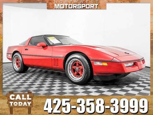 *WE BUY CARS* 1986 *Chevrolet Corvette* RWD for sale in Lynnwood, WA