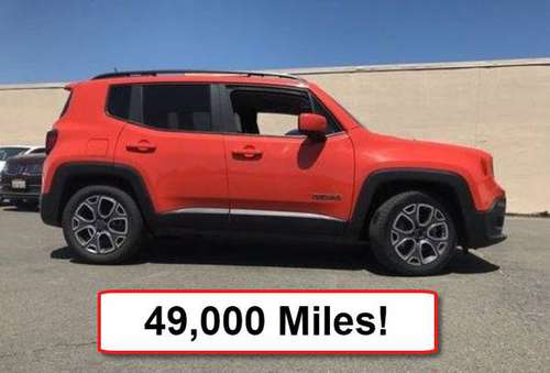 2015 Jeep Renegade Latitude ( LOW MILES ) - - by for sale in Roseville, CA