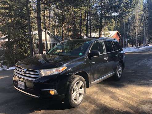 2013 Toyota Highlander Limited - cars & trucks - by owner - vehicle... for sale in Truckee, NV