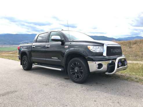 2011 Toyota Tundra CrewMax Platinum top of the line plus extras for sale in Missoula, MT