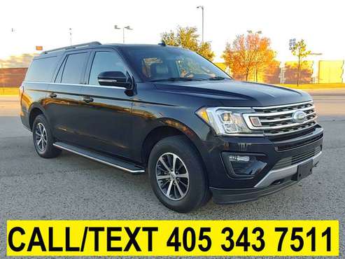 2018 FORD EXPEDITION MAX XLT 3RD ROW! LEATHER! NAV! DVD! CLEAN... for sale in Norman, TX