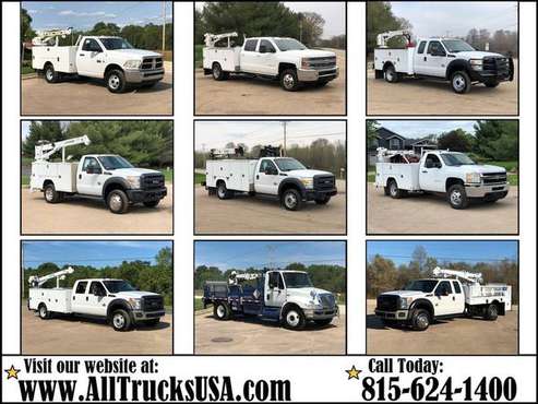 Mechanics Crane Truck Boom Service Utility 4X4 Commercial work... for sale in South Bend, IN