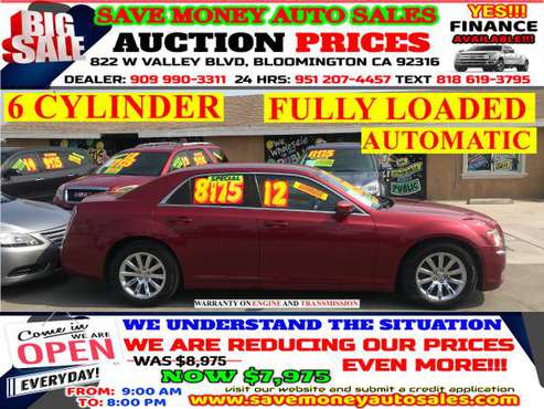 2012 CHRYSLER 300>6 CYLDS>RIMS INCLUDED for sale in BLOOMINGTON, CA
