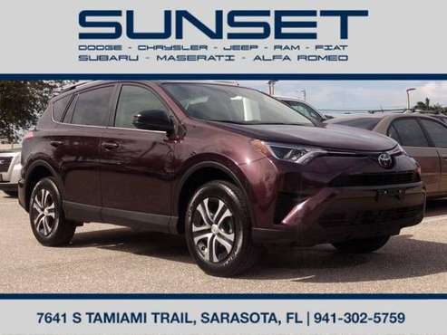 2017 Toyota RAV4 LE Absolutely Gorgeous Only 14,326 Miles....!!! for sale in Sarasota, FL