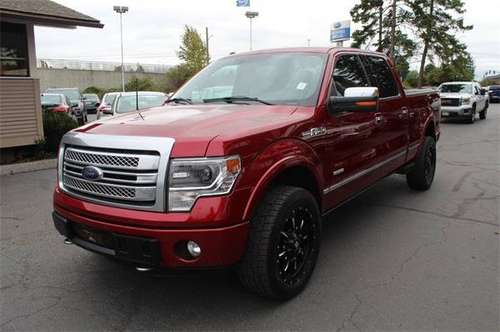 2013 Ford F-150 4x4 4WD F150 Truck Platinum SuperCrew for sale in Tacoma, WA