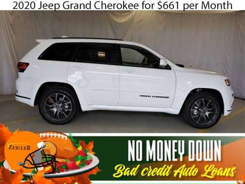 $661/mo 2020 Jeep Grand Cherokee Bad Credit & No Money Down OK -... for sale in Manhattan, IL