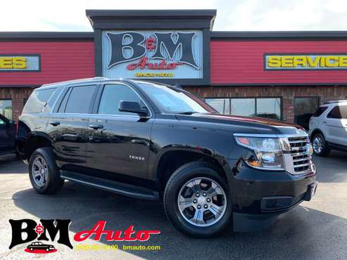 2018 Chevrolet Tahoe LS - Only 46, 000 miles! Black/Black! - cars & for sale in Oak Forest, IL