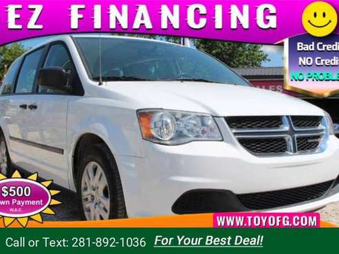 2014 Dodge Grand Caravan American Value Pkg EZ Finance, Buy Here Pay... for sale in Cypress, TX