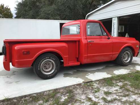 1970 Chevy stepside shortbox - cars & trucks - by owner - vehicle... for sale in Middleburg, FL