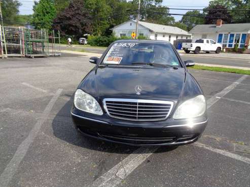 2004 MERCEDES S430 4 MATIC-BLK/BLK INT. for sale in Toms River, NJ
