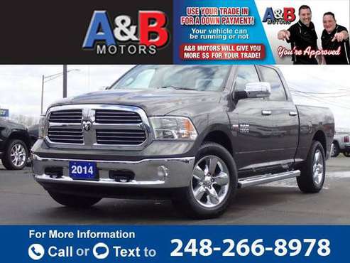 2014 RAM 1500 Big Horn pickup Gray - - by dealer for sale in Waterford Township, MI