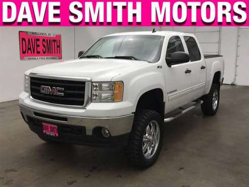 2009 GMC Sierra 4x4 4WD SLE Extended Cab Short Box Crew Cab 143.5 for sale in Kellogg, ID