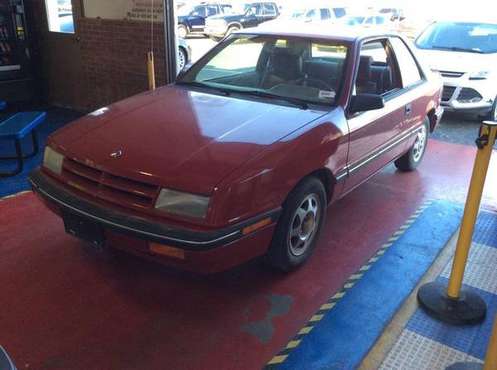 1989 DODGE SHADOW 2D COUPE LIFTBACK - - by dealer for sale in Wilson, TX
