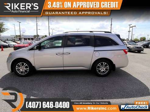 $132/mo - 2012 Honda Odyssey EX-L Passenger Van - 100 Approved! -... for sale in Kissimmee, FL