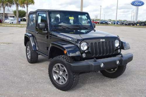 2015 Jeep Wrangler Rubicon 4wd Automatic (6cyl 3.6L) 28k Miles for sale in Arcadia, FL