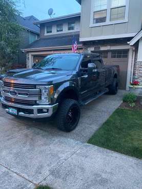 2017 f350 LARIAT DIESEL LONG BED for sale in Forest Grove, OR