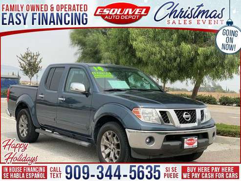 2014 Nissan Frontier SL 4x2 4dr Crew Cab 5 ft. SB Pickup 5A - cars &... for sale in Rialto, CA