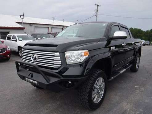 2016 Toyota Tundra CrewMax 4WD Platinum Pickup 4D 5 1/2 ft Trades Welc for sale in Harrisonville, MO