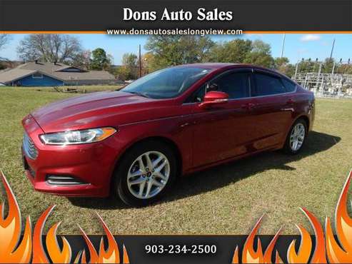 2016 Ford Fusion 4dr Sdn SE FWD - cars & trucks - by dealer -... for sale in Longview, TX