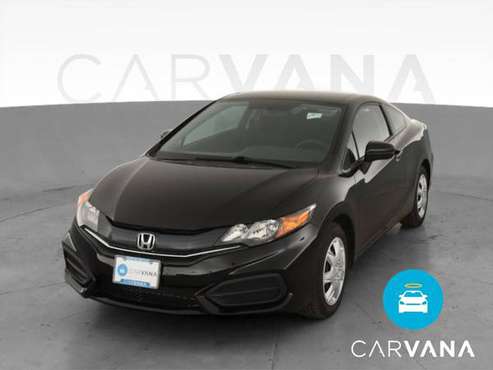 2014 Honda Civic LX Coupe 2D coupe Black - FINANCE ONLINE - cars &... for sale in Oklahoma City, OK