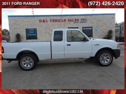 2011 FORD RANGER SUPER CAB for sale in Sanger, TX