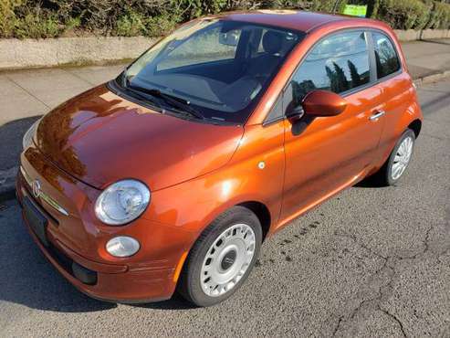 2012 FIAT 500 POP - LOW MILES FUN GAS SAVER - cars & for sale in Portland, OR