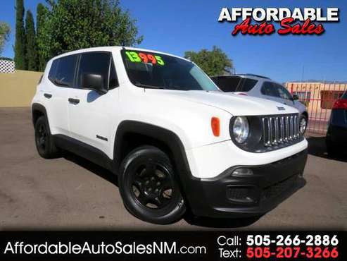 2015 Jeep Renegade Sport FWD -FINANCING FOR ALL!! BAD CREDIT OK!! -... for sale in Albuquerque, NM