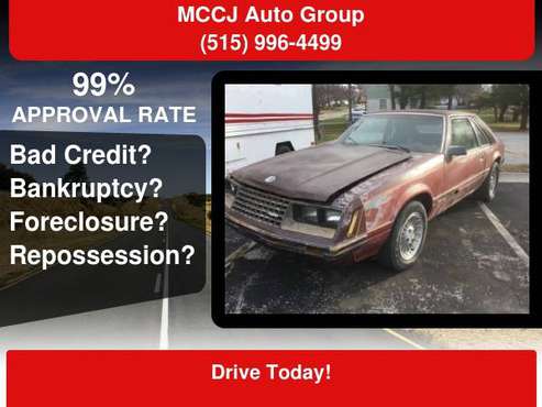 1982 Ford Mustang 2dr Hatchback WE GUARANTEE CREDIT APPROVAL! *LOW... for sale in Des Moines, IA