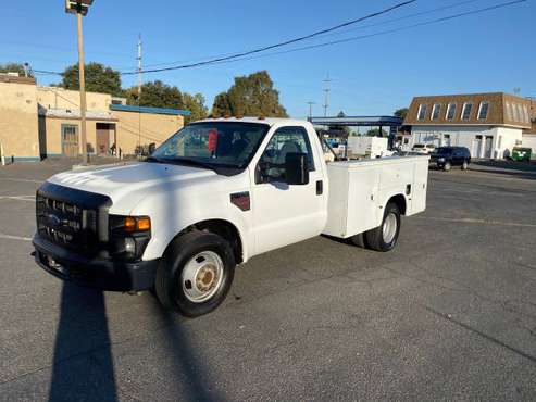 2008 ford f350 diesel dually utility bed service truck for sale in Lodi , CA