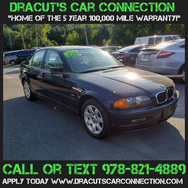 01 BMW 325xi AWD!Dealer Trade!Leath+Roof!5 Yr 100K Warranty INCLUDED!! for sale in METHUEN, ME