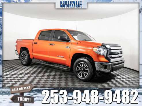 2017 *Toyota Tundra* Crewmax TRD SR5 4x4 - cars & trucks - by dealer... for sale in PUYALLUP, WA