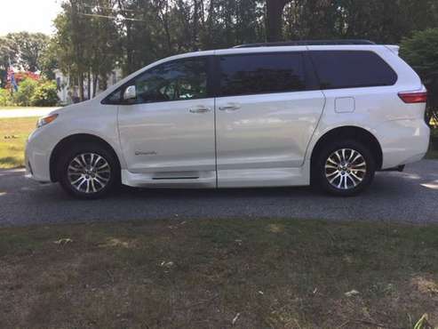 2018 Toyota Sienna XLE van (Equipped with handicap accessible ramp)... for sale in North Billerica, MA