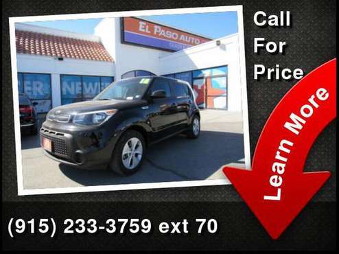 2016 Kia Soul - Payments AS LOW $299 a month 100% APPROVED... for sale in El Paso, TX