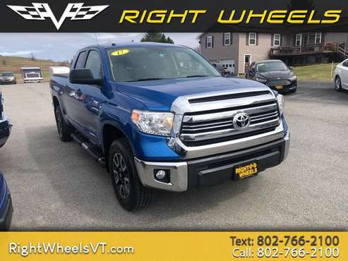 2017 Toyota Tundra SR5 5 7L V8 Double Cab 4WD - - by for sale in Derby vt, VT