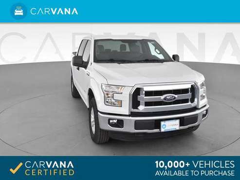 2015 Ford F150 SuperCrew Cab XLT Pickup 4D 5 1/2 ft pickup White - for sale in Cleveland, OH
