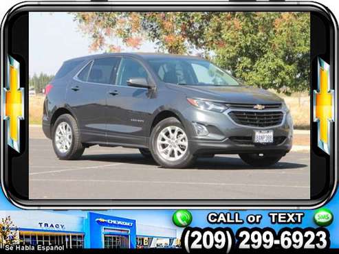 2018 Chevrolet Chevy Equinox Lt for sale in Tracy, CA